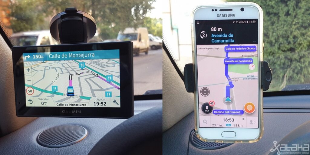 Navegador GPS portátil vs. Waze, ¿pagar o no pagar por un GPS para ...