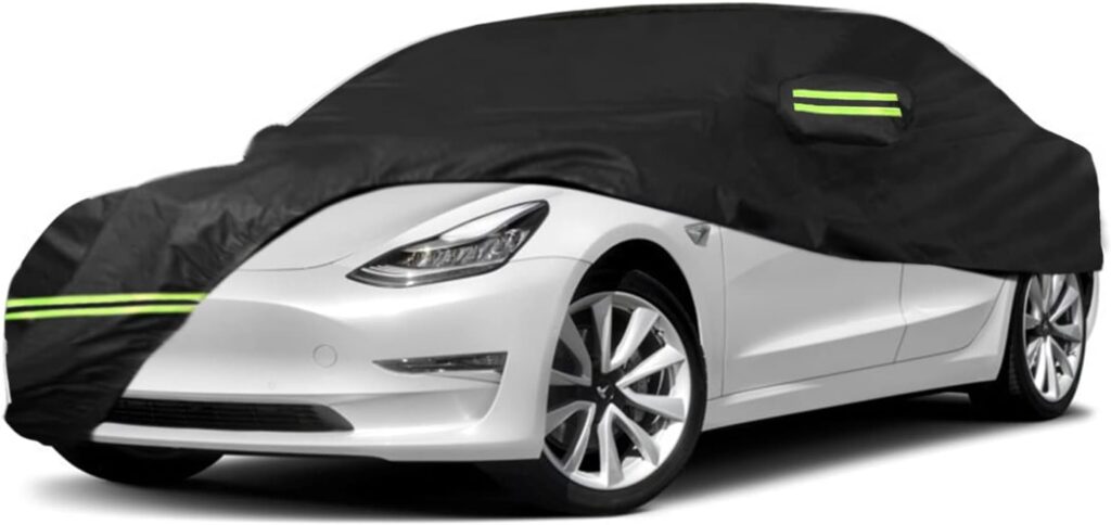 Funda de coche ULROLIT impermeable de 6 capas para Tesla Model 3...